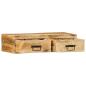 Preview: TV-Wandschrank 80x30x19 cm Raues Mangoholz
