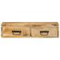 Preview: TV-Wandschrank 80x30x19 cm Raues Mangoholz