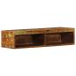 Preview: TV-Wandschrank 80x30x19 cm Altholz Massiv