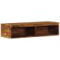 Preview: TV-Wandschrank 80x30x19 cm Altholz Massiv