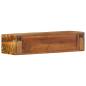 Preview: TV-Wandschrank 80x30x19 cm Altholz Massiv