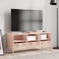 Preview: TV-Schrank Rosa 101,5x39x43,5 cm Kaltgewalzter Stahl