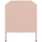 Preview: TV-Schrank Rosa 101,5x39x43,5 cm Kaltgewalzter Stahl