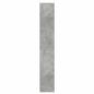 Preview: Badezimmerschrank Betongrau 30x30x183,5 cm Holzwerkstoff