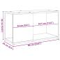 Preview: TV-Schrank Artisan-Eiche 60x24x32 cm Holzwerkstoff