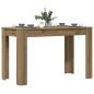 Preview: ARDEBO.de - Esstisch Artisan-Eiche 120x60x76 cm Holzwerkstoff