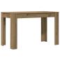 Preview: Esstisch Artisan-Eiche 120x60x76 cm Holzwerkstoff