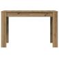 Preview: Esstisch Artisan-Eiche 120x60x76 cm Holzwerkstoff