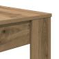 Preview: Esstisch Artisan-Eiche 120x60x76 cm Holzwerkstoff