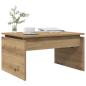 Preview: Couchtisch Artisan-Eiche 68x50x38 cm Holzwerkstoff