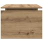 Preview: Couchtisch Artisan-Eiche 68x50x38 cm Holzwerkstoff