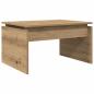 Preview: Couchtisch Artisan-Eiche 68x50x38 cm Holzwerkstoff