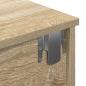 Preview: Wandregal mit Schubladen Sonoma-Eiche 80x31x17 cm Holzwerkstoff