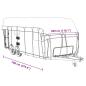 Preview: Dachplane für Wohnwagen Grau 700x300 cm Vliesstoff