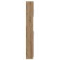 Preview: Badschrank Artisan-Eiche 32x25,5x190 cm Holzwerkstoff