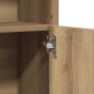 Preview: Badschrank Artisan-Eiche 32x25,5x190 cm Holzwerkstoff