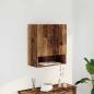 Preview: ARDEBO.de - Wandschrank Altholz-Optik 60x31x70 cm Holzwerkstoff