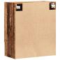 Preview: Wandschrank Altholz-Optik 60x31x70 cm Holzwerkstoff