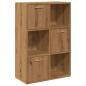 Preview: Bücherschrank Artisan-Eiche 60,5x30x90 cm Holzwerkstoff
