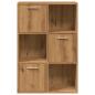 Preview: Bücherschrank Artisan-Eiche 60,5x30x90 cm Holzwerkstoff