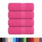 Preview: Gästetücher 4 Stk. Rosa 30x50 cm 360 g/m² 100% Baumwolle