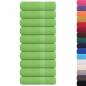Preview: Duschtücher 10 Stk. Apfelgrün 70x140 cm 360 g/m² 100% Baumwolle