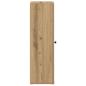 Preview: Badezimmerschrank mit Rollenhalter Artisan-Eiche 20,5x22x72 cm
