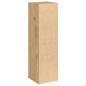 Preview: Badezimmerschrank mit Rollenhalter Artisan-Eiche 20,5x22x72 cm