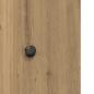 Preview: Badezimmerschrank mit Rollenhalter Artisan-Eiche 20,5x22x72 cm