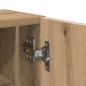 Preview: Badezimmerschrank mit Rollenhalter Artisan-Eiche 20,5x22x72 cm
