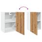 Preview: Hängeschrank Artisan-Eiche 40x31x60 cm Holzwerkstoff