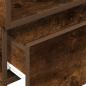 Preview: Wand-Nachttisch Räuchereiche 45x26x28,5 cm