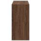 Preview: Schuhregale 2 Stk. Stapelbar Braun Eichen-Optik 60x30x30,5 cm