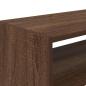 Preview: Schuhregale 2 Stk. Stapelbar Braun Eichen-Optik 60x30x30,5 cm