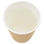 Preview: Pappbecher mit Deckeln 1000 Stk. 12oz 300ml