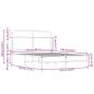 Preview: Bettgestell ohne Matratze 135x190 cm Sonoma-Eiche Holzwerkstoff