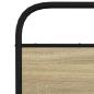 Preview: Bettgestell ohne Matratze 135x190 cm Sonoma-Eiche Holzwerkstoff