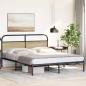 Preview: Bettgestell ohne Matratze 150x200 cm Sonoma-Eiche Holzwerkstoff