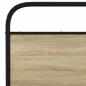 Preview: Bettgestell ohne Matratze 150x200 cm Sonoma-Eiche Holzwerkstoff