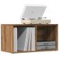 Preview: ARDEBO.de - Aufbewahrungstruhe Artisan-Eiche 69,5x34x36 cm Holzwerkstoff