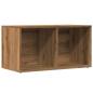 Preview: Aufbewahrungstruhe Artisan-Eiche 69,5x34x36 cm Holzwerkstoff
