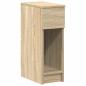 Preview: Nachttisch mit Schublade Sonoma-Eiche 20x36x60 cm