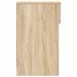 Preview: Nachttisch mit Schublade Sonoma-Eiche 20x36x60 cm