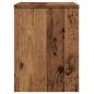 Preview: Nachttisch Altholz-Optik 40x30x40 cm Holzwerkstoff