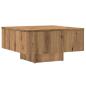 Preview: Couchtisch Artisan-Eiche 60x60x31,5 cm Holzwerkstoff