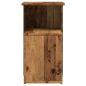 Preview: Beistelltisch Altholz-Optik 36x30x56 cm Holzwerkstoff