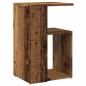 Preview: Beistelltisch Altholz-Optik 36x30x56 cm Holzwerkstoff