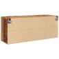 Preview: TV-Wandschrank Altholz-Optik 100x30x41 cm