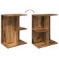 Preview: Nachttische 2 Stk. Altholz-Optik 46,5x29x61 cm Holzwerkstoff