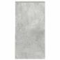 Preview: Nachttische mit Schublade 2 Stk. Betongrau 35x34x66,5 cm